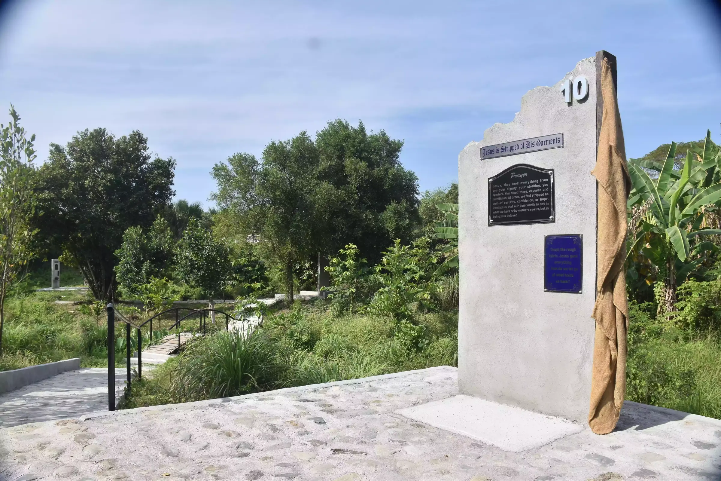 Station 10: Jesus is Stripped of His Garments - Stations of the Cross at Mt. Grona